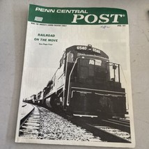 Vintage Penn Central Post Employee Magazine Publication Train Railroad A... - $9.49