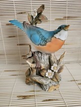 Masterpiece Porcelain By Homco Blue Bird Jay 1984 - $380.13 MXN