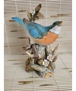 Masterpiece Porcelain By Homco Blue Bird Jay 1984 - $20.00