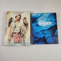 Steelbook Lot Finding Dory Blu-ray Movie 3 Disc Limited Edition and Django DVD - £13.57 GBP