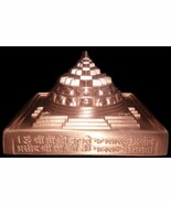 Shree Yantra Maha Meru in Pure Copper - Hollow in Centre - 4.5 inches - $9,604.65 MXN