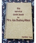 The Service Cookbook by Mrs. Ida Bailey Allen Number Two Ring Binder 1935 - €20,83 EUR The Service Cookbook by Mrs. Ida Bailey Allen Number Two Ring Binder 1935 - €20,83 EUR