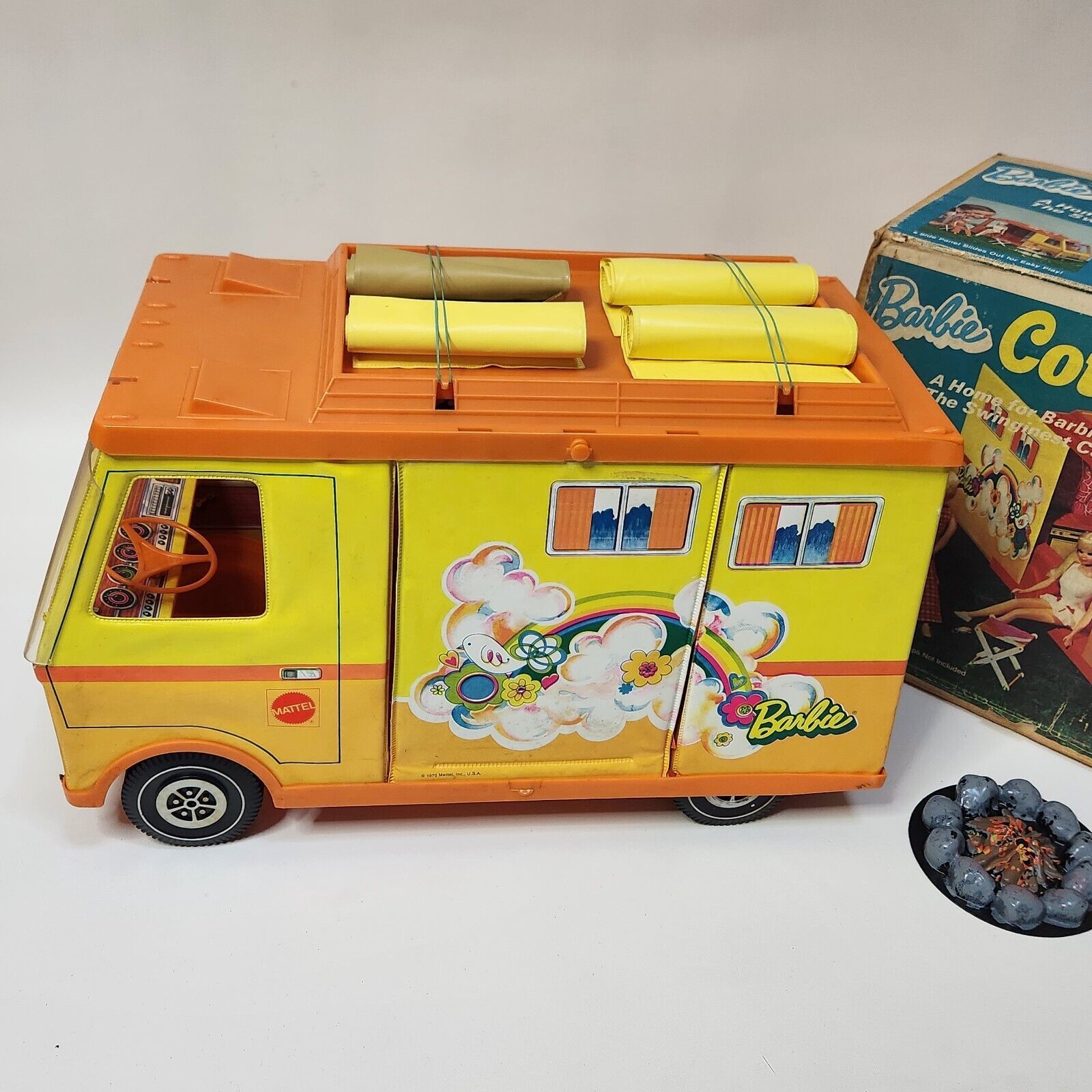 Old barbie camper hotsell