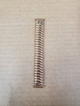 Kreisler Stainless gold fill Stretch link 1970s Vintage Watch Band Nos W81 - £43.87 GBP