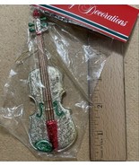 Commodore Holiday Christmas Decoration Violin Handcrafted ORNAMENt - €5,90 EUR