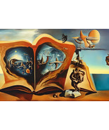AI art Salvador Dali inspired Book of Discovery 1 - $30.38 - $1,319.36
