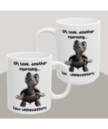 Grumpy Turtle Mug Funny Sarcastic Coffee Cup Morning Humor Gag Gift for Adults - $11.87 - $13.85