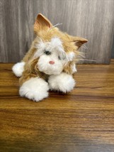 VERY RARE 2002 FUR REAL FRIENDS BROWN KITTEN MEOWS &amp; MOVES TIGER HASBRO - £14.01 GBP