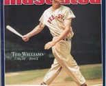 SPORTS ILLUSTRATED July 15 - July 22, 2002 TED WILLIAMS Boston Red Sox 1... - £8.42 GBP