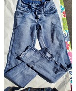 M. Michel Womens Juniors Size 1 Medium Wash Faded Look Denim  - $20.58 CAD