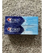 Crest 3D White Advanced Arctic Fresh Toothpaste Size 3.8 oz Lot of 2 - $8.26 CAD