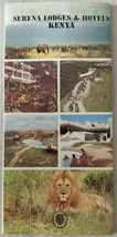 Serena Lodges &amp; Hotels Kenya Vintage Informational Brochure Pamphlet - £11.81 GBP