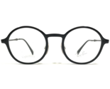 Ray-Ban Eyeglasses Frames RB7087 2000 LightRay Shiny Black Gray Round 46... - £90.92 GBP
