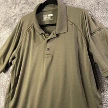 511 Tactical Series Shirt Mens Extra Large Green Work Performance Casual... - $12.63