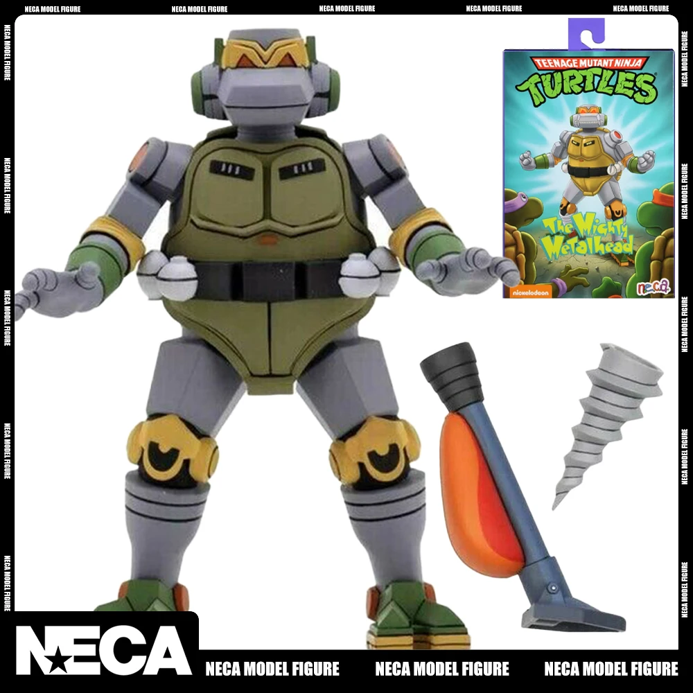 NECA 54123 Teenage Mutant Ninja Turtles - Cartoon Ultimate Metalhead 7 Inch - £59.06 GBP+