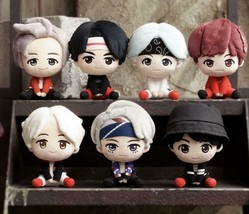 BTS 7 Plush doll set Ichiban Kuji TinyTAN RM Jin SUGA j-hope Jimin V Jung Japan - £342.73 GBP