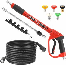 Tool Daily Pressure Washer Gun And Hose Kit, 25 Ft Power Washer Hose, 36... - $1,213.63 MXN