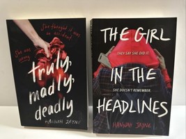 The Girl in the Headlines and Truly, Madly,Deadly- Paperbacks By Jayne, Hannah - £15.69 GBP
