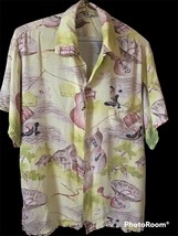 Vintage Art Vogue of California Asian Print Hawaiian Shirt - £216.97 GBP