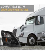 Headlight Assembly Fit for Volvo VNL 2004-2014 LED Headlamp Left/Driver ... - $336.59