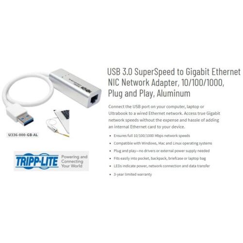 Eaton U336-000-GB-AL U336-000-GB-AL - TRIPP LITE SERIES USB 3.0 SUPERSPE... - $67.35