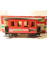 LGB G SCALE - LGB  - COMMEMORATIVE RED LGB PASSENGER  CAR-  BOXED- H1 - $78.62 CAD