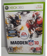 MADDEN NFL 10 Xbox 360 CIB - $92.48 MXN