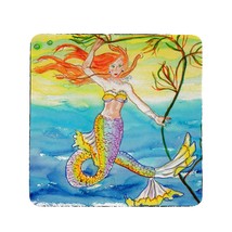 Betsy Drake Betsy&#39;s Mermaid Coaster Set of 4 - £27.23 GBP