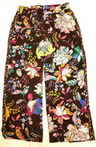 Johnny Was Pants Sz.XL Multicolor Floral - £143.86 GBP