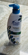 Head &amp; Shoulders Supreme Nourish &amp; Smooth Shampoo W Aragon/Jojoba Oil.11... - £12.36 GBP