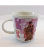 Nescafe Nestle Winter Love Coffee Tea Mug Ltd Edition 2006 8 oz Pink Bac... - £17.24 GBP