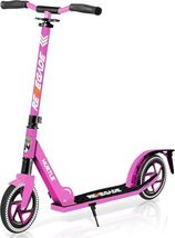 Hurtle Renegade Lightweight Foldable Kick Scooter - Pink (Open Box) - €40,14 EUR