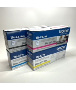 Brother TN227 4 High Yield Color Toner Cartridge  Set (BK, C, M, Y) 4 COLOR SET - $239.00