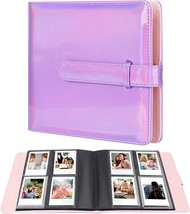 256 Pockets Photo Album For Polaroid Go Everything Box Camera And, Magic Purple - £25.57 GBP