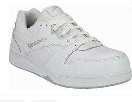 Reebok Composite Toe Classic BB4500 Styling Low Top in White in WIDE WIDTH - £97.33 GBP