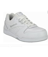 Reebok Composite Toe Classic BB4500 Styling Low Top in White in WIDE WIDTH - $119.88