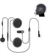 Helmet Kit 2 PIN Full Face Motorcycle Headset Earpiece Mic Ken wood Wou ... - $58.22