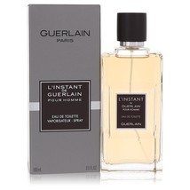 L'instant by Guerlain Eau De Toilette Spray 3.4 oz for Men - $110.00