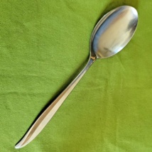 International Stainless Solid Serving Spoon INS4 Pattern 8&quot; Satin #42818 - £4.70 GBP