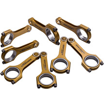 Titanizing 4340 Steel Connecting Rods &amp; Bolts for Toyota 2UR-GSE 5.0L Engine - £663.27 GBP