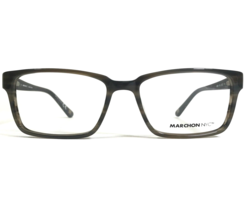 Marchon Eyeglasses Frames VESEY 035 Black Brown Gray Square Full Rim 53-17-140 - £37.20 GBP