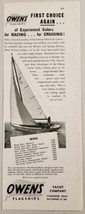 1949 Print Ad Owens 40 Cutters Sailboats Baltimore,Maryland - £9.48 GBP