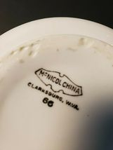 2 WHITE MCNICOL CHINA MIXING BOWLS image 5