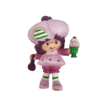 Vintage 1981 Strawberry Shortcake Raspberry Tart W Ice Cream Miniatures Pvc - £20.89 GBP