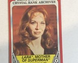 Superman II 2 Trading Card #8 Susannah York - £1.55 GBP