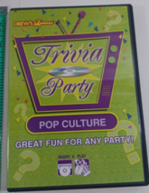 drew&#39;s famous trivia party pop culture DVD full screen not rated new sealed - £4.78 GBP