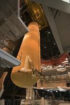 External tank moved into VAB mated Space Shuttle Atlantis STS-135 Photo Print - $8.81+