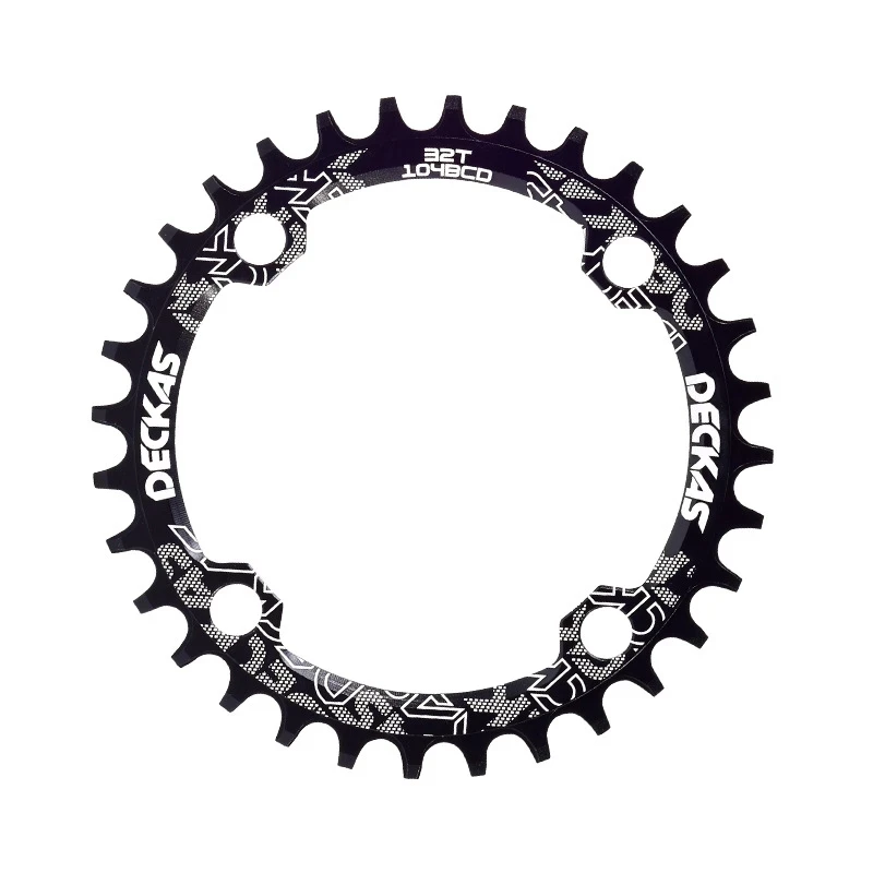 DECKAS Narrow Chainring 104BCD Oval/Round MTB Mountain bike Crown Crankset 32T 3 - $46.54