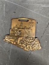 Vintage International Harvester IH Watch Fob Key Chain Hold Bark River B... - $285.82 MXN