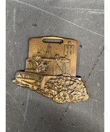 Vintage International Harvester IH Watch Fob Key Chain Hold Bark River B... - $285.82 MXN